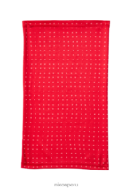 accesorios educacion fisica Nixon polaina de cuello silo rojo blanco 86XRT572 - Image 2