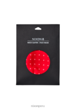 accesorios educacion fisica Nixon polaina de cuello silo rojo blanco 86XRT572 - Image 4