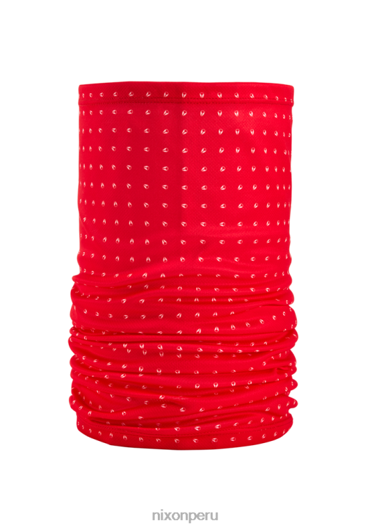 accesorios educacion fisica Nixon polaina de cuello silo rojo blanco 86XRT572 - Image 1