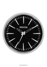 accesorios educacion fisica Nixon reloj de pared centinela negro 86XRT568