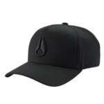 accesorios educacion fisica Nixon snapback atlético en el fondo todo negro/negro 86XRT404