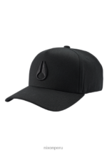 accesorios educacion fisica Nixon snapback atlético en el fondo todo negro/negro 86XRT404