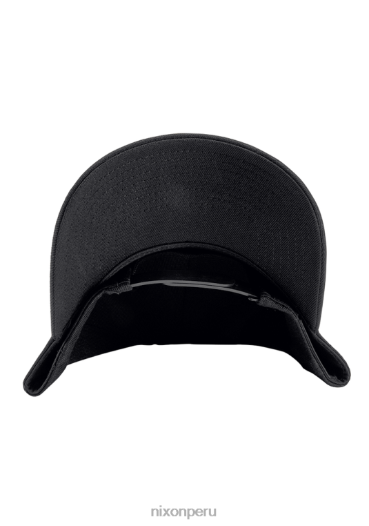 accesorios educacion fisica Nixon snapback atlético en el fondo todo negro/negro 86XRT404 - Image 4