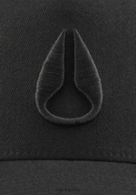 accesorios educacion fisica Nixon snapback atlético en el fondo todo negro/negro 86XRT404 - Image 5