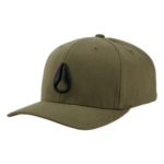 accesorios educacion fisica Nixon snapback en el fondo aceituna 86XRT422