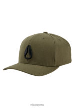 accesorios educacion fisica Nixon snapback en el fondo aceituna 86XRT422