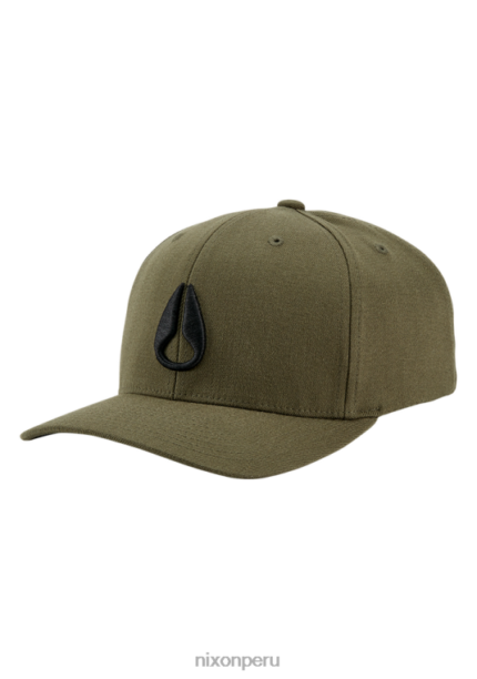 accesorios educacion fisica Nixon snapback en el fondo aceituna 86XRT422