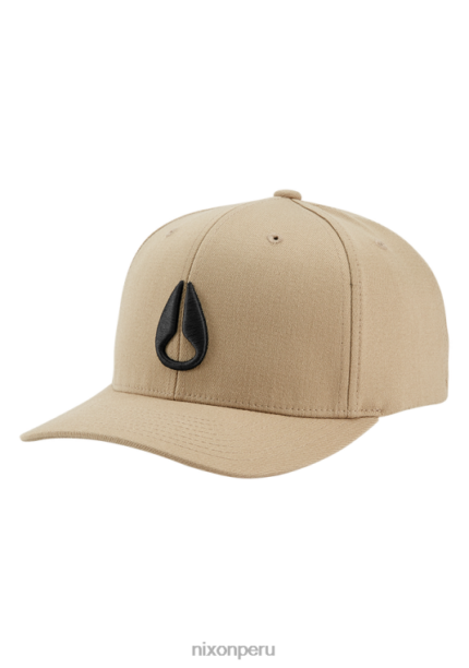 accesorios educacion fisica Nixon snapback en el fondo caqui 86XRT423