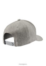 accesorios educacion fisica Nixon snapback en el fondo gris jaspeado/blanco 86XRT425 - Image 2