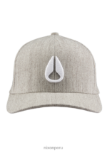 accesorios educacion fisica Nixon snapback en el fondo gris jaspeado/blanco 86XRT425 - Image 3