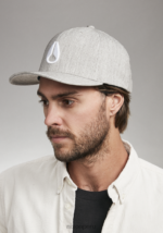 accesorios educacion fisica Nixon snapback en el fondo gris jaspeado/blanco 86XRT425 - Image 5