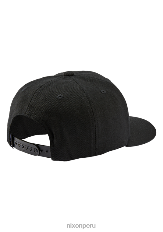 accesorios educacion fisica Nixon snapback en el fondo negro/rojo 86XRT426 - Image 2