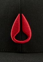 accesorios educacion fisica Nixon snapback en el fondo negro/rojo 86XRT426 - Image 4
