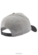 accesorios educacion fisica Nixon snapback vatios gris jaspeado/negro 86XRT418 - Image 2