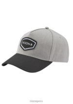 accesorios educacion fisica Nixon snapback vatios gris jaspeado/negro 86XRT418