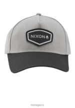 accesorios educacion fisica Nixon snapback vatios gris jaspeado/negro 86XRT418 - Image 3