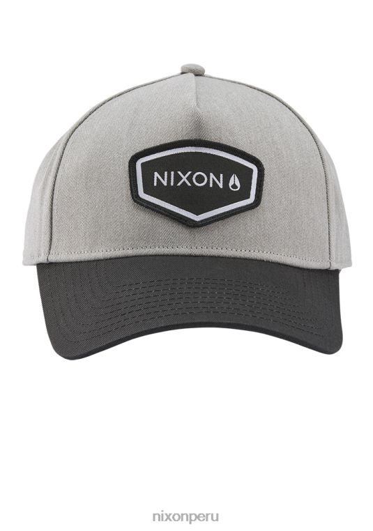 accesorios educacion fisica Nixon snapback vatios gris jaspeado/negro 86XRT418 - Image 3