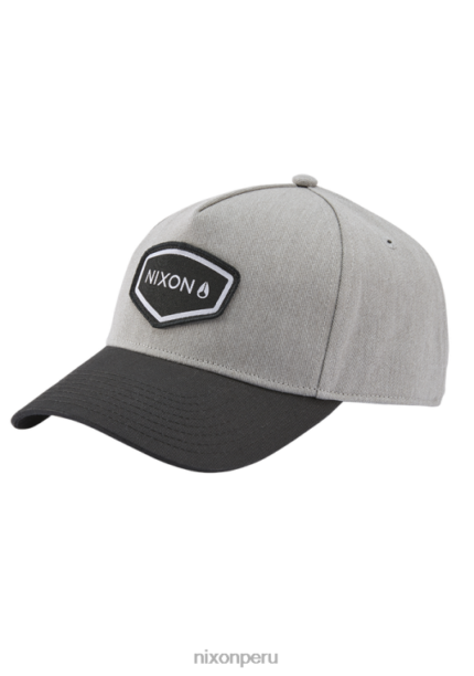 accesorios educacion fisica Nixon snapback vatios gris jaspeado/negro 86XRT418