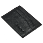 accesorios educacion fisica Nixon tarjetero de piel flaco negro 86XRT532
