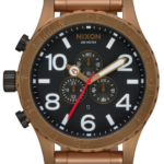 mirar educacion fisica Nixon 51-30 crono bronce/negro 86XRT30