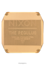mirar educacion fisica Nixon acero inoxidable regulus todo oro 86XRT212 - Image 5