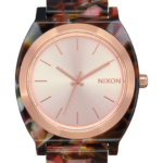 mirar educacion fisica Nixon acetato del contador del tiempo oro rosa/carey rosa 86XRT248