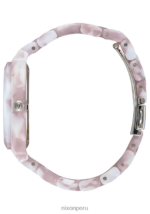 mirar educacion fisica Nixon acetato del contador del tiempo rosa/plata 86XRT250 - Image 2