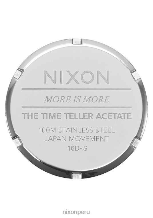 mirar educacion fisica Nixon acetato del contador del tiempo rosa/plata 86XRT250 - Image 5