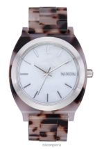 mirar educacion fisica Nixon acetato del contador del tiempo tortuga rosa/nácar 86XRT251