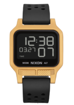 mirar educacion fisica Nixon calor oro/negro 86XRT166