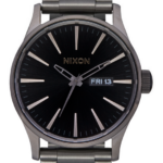 mirar educacion fisica Nixon centinela de acero inoxidable bronce/rayo de sol negro 86XRT10