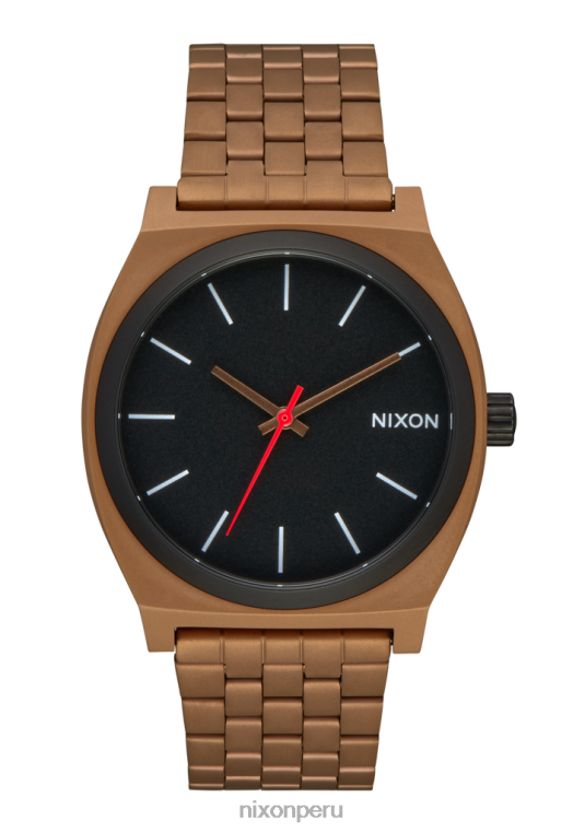 mirar educacion fisica Nixon contador de tiempo bronce/negro 86XRT47 - Image 1