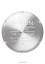 mirar educacion fisica Nixon contador de tiempo oro plateado 86XRT43 - Image 4