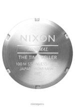 mirar educacion fisica Nixon contador de tiempo plata/turquesa 86XRT38 - Image 5
