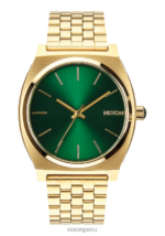 mirar educacion fisica Nixon contador de tiempo rayo de sol dorado/verde 86XRT32