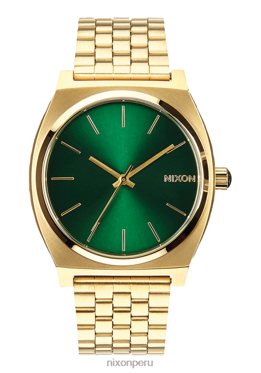 mirar educacion fisica Nixon contador de tiempo rayo de sol dorado/verde 86XRT32 - Image 1