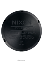 mirar educacion fisica Nixon contador de tiempo solar todo negro/blanco 86XRT103 - Image 5