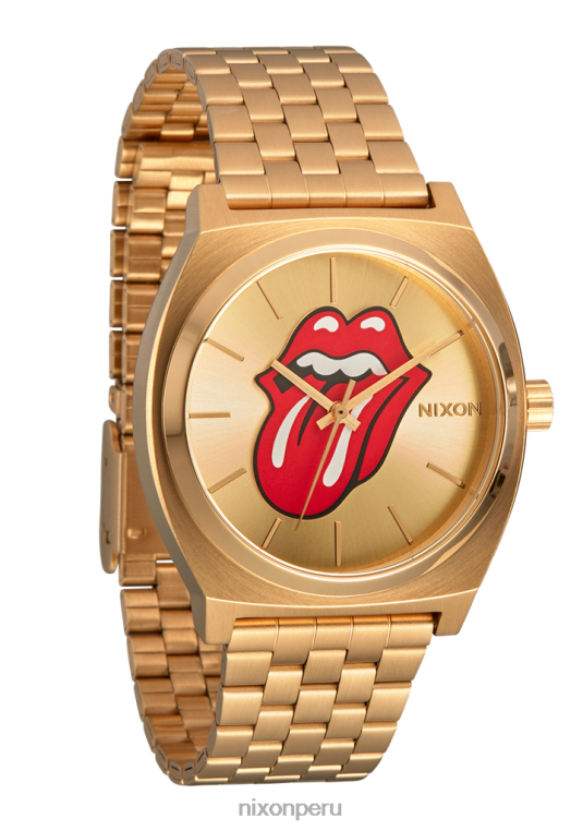 mirar educacion fisica Nixon contador del tiempo de los Rolling Stones oro 86XRT115 - Image 2
