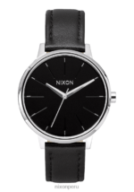 mirar educacion fisica Nixon cuero kensington negro 86XRT237