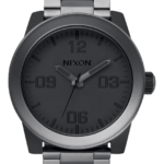 mirar educacion fisica Nixon cuerpos de acero inoxidable negro mate/bronce mate 86XRT65