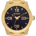 mirar educacion fisica Nixon cuerpos de acero inoxidable oro/índigo 86XRT71