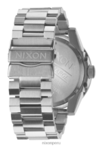 mirar educacion fisica Nixon cuerpos de acero inoxidable plata blanca 86XRT70 - Image 3