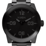 mirar educacion fisica Nixon cuerpos de acero inoxidable todo negro 86XRT63