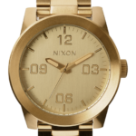mirar educacion fisica Nixon cuerpos de acero inoxidable todo oro 86XRT64