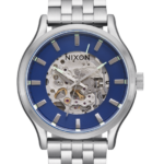 mirar educacion fisica Nixon espectros azul marino rayos de sol/plata 86XRT121