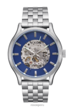 mirar educacion fisica Nixon espectros azul marino rayos de sol/plata 86XRT121