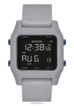 mirar educacion fisica Nixon grapa gris claro 86XRT143