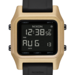 mirar educacion fisica Nixon grapa oro negro 86XRT139