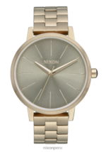 mirar educacion fisica Nixon kensington oro claro/blanco vintage 86XRT232