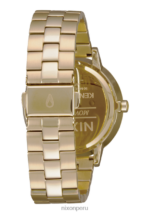 mirar educacion fisica Nixon kensington oro claro/blanco vintage 86XRT232 - Image 3